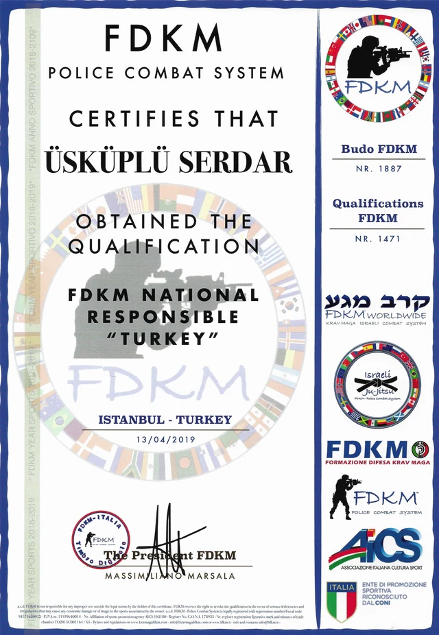 FDKM National Responsible Turkey