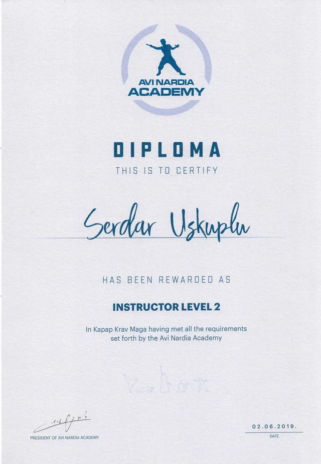 Avi Nardia Instructor Level 2