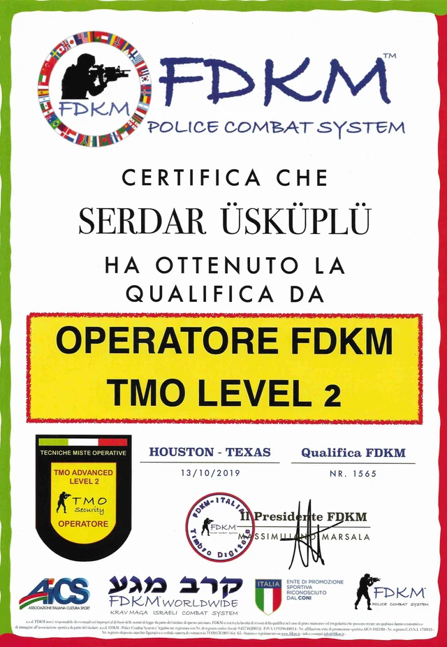 Operatore FDKM TMO Level 2